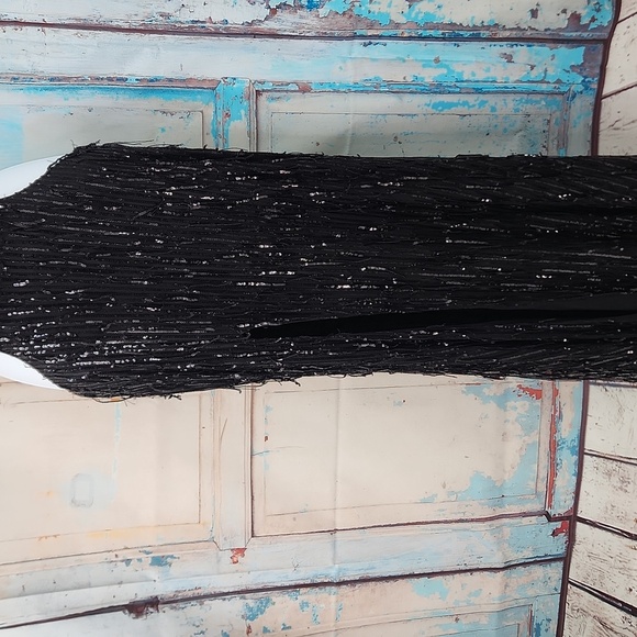 LA FEMME Maxi Sequin Cutout Open Back Dress 28609 - Picture 6 of 10